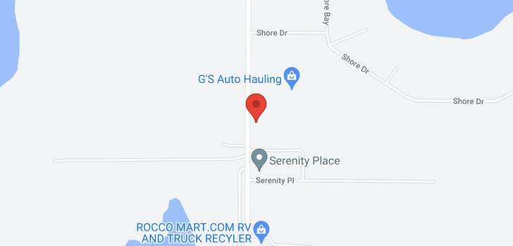map of 255042 RGE RD 284